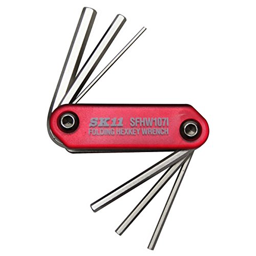 Rakuten - SK11(エスケー11) フォールディングレンチセット 7本組 インチ対応 レッド SFHW107I