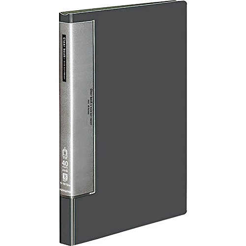 ブラック/40-Pocket/ラ-T570DM・Color:ブラック・パッケージ個数:1・【寸法】 27×238×308mm・【サイズ】 A4-S　【ポケット枚数】 40枚●書類の出し入れがしやすいウェーブカットポケットの固定式クリヤーブックです。 ●ポケットに波形のカットが入っているので紙の出し入れがスムーズにできます。 ●ファイルを取り出しやすいように背の上にフィンガーカットを施しました。指にかけてスムーズに取り出せます。 ●厚いポケットを使用していますので、耐久性に優れています。 ●背見出し紙は裏返すと、タイトルを記入することができます。 ●ポケット中紙は、表紙に合わせたカラーです。