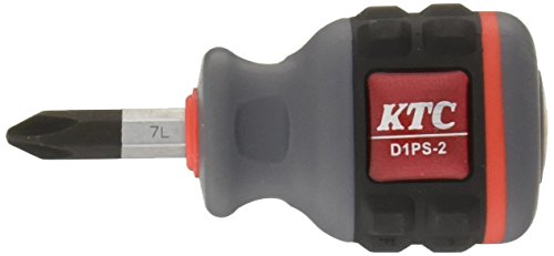 京都機械工具(KTC) 樹脂柄 スタッビドライバー クロスNo.2 D1PS2