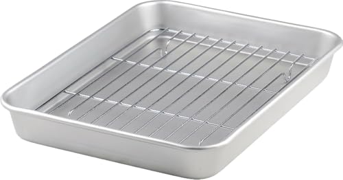 谷口金属 軽量で使いやすい バット トレー アミ付きセット 料理 27.8×21.3cm 4号 日本製 下ごしらえ 揚げ物 天ぷら