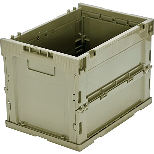 Rakuten - トラスコ中山(TRUSCO) α折りたたみコンテナ 収納ケース 収納ボックス オリーブドラブ OD色 20L TR-S20-OD
