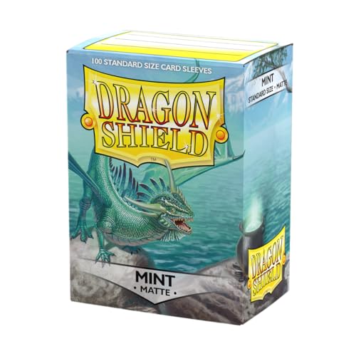 ドラゴンシールド(Dragon Shield) マットスリーブ 標準サイズ ミント 100枚 AT-11025