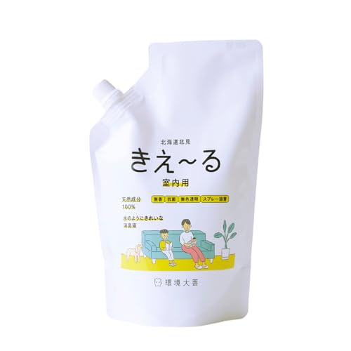 バイオで消臭 抗菌 きえ?る 室内用 バイオ消臭液 無香 詰替用 500ml