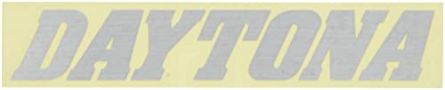 デイトナ(Daytona) バイク ステッカー ブランドロゴ DAYTONA 抜き文字 155×30mm ヘアラインシルバー 21228