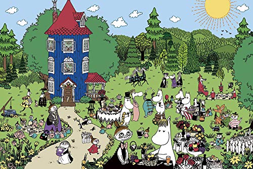やのまん(Yanoman) 【日本製】1000ピース ジグソーパズル ムーミン MOOMIN ムーミンハウスへようこそ! (50x75cm) 1