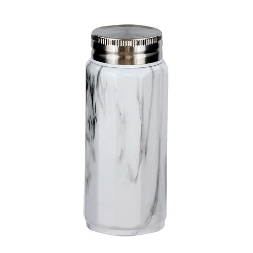 ベストコ マグボトル スクリュー 340ml 保冷 保温 真空二重構造 ホワイト 大理石柄 NX-161 MARBLE KITCHEN