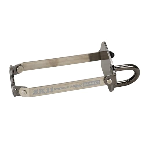 マキタTD173専用シルバー/-/SIH-M-H-173・Style:マキタTD173専用・パッケージ個数:1・用途:インパクトドライバーに取り付けて腰回りに携帯・仕様:右手・左手兼用・適合:マキタTD173用・カラー:ブラックメッキ・フック部分:スチール、サイドバー:ステンレス専用設計によるジャストフィットのインパクトフック 【用途】 インパクトドライバーに取り付けて腰回りに携帯 【特徴】 ・マキタTD173専用設計でジャストフィット ・インパクトが上向きに掛けられ、作業性と安定性のよいヘッドタイプ ・一瞬で腰回りのカラビナに簡単着脱できる 【注意事項】 ※ご使用の際は、市販の落下防止安全コードを必ず電動工具本体に取り付けてご使用ください。 ※固定用ネジは確実に締め付けて、フックが固定されていることを確認してからご使用ください。 ※ご使用前には毎回ネジのゆるみがないことを確認してからご使用ください。 ※本来の使用用途以外には使用しないでください。