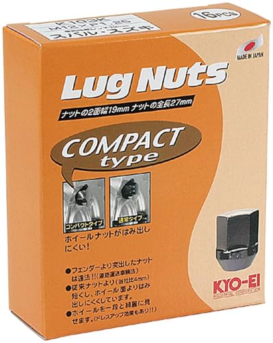 KYO-EI [ 協永産業 ] ラグナットコンパクト [ 個数:16個入 ] [ 袋タイプ ] 19HEX M12 x P1.25 K103K-