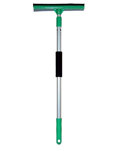 日本クリンテック(Nihon Clean tech) ウインドクリーナー 幅25.5cm 全長69-123cm アルミ伸縮柄 水切りワイパー シ