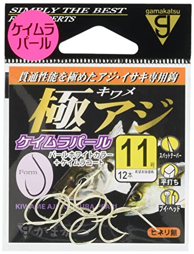 がまかつ(Gamakatsu) 極アジ ケイムラパール 11号 68476