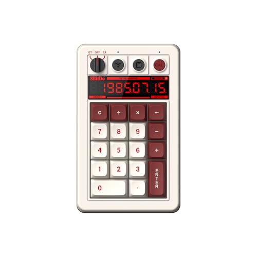 8BitDo レトロ 18 メカニカル テンパッド、電卓モードをサポート、Windows および Android 用 Bluetooth/2.4