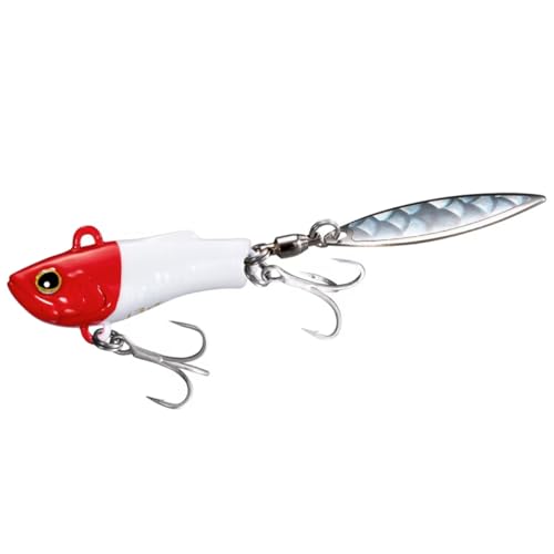 003 STレッドヘッド/13g/JL-X13Y・Color:003 STレッドヘッドSize:13g・カラー：003 STレッドヘッド・重量(g)：13・全長(mm)：35・フック仕様：#14×2・飛距離(m)：55-