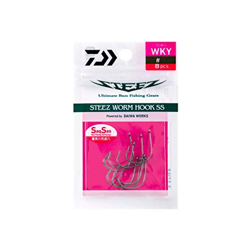 WKY(ワッキー)＃1/ワッキー/17700-001・Style:WKY(ワッキー)PatternName:#1・パッケージ個数:1・ダイワ スティーズ ワームフックSS WKY (ワームフック)≪ダイワ ワームフック≫-