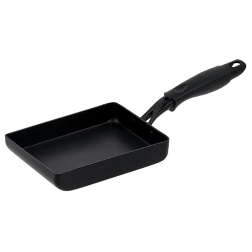 ベストコ 卵焼き器 13×18cm エッグパン IH ガス火対応 ブラック NQ-0364 調理の相棒