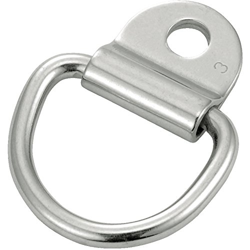 Rakuten - トラスコ中山(TRUSCO) グランドフック シルバー 3mm ステンレス製 A型 2個入 TGF-A3