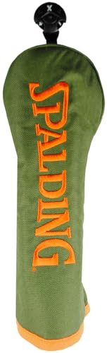 Iron - SPALDING(スポルディング) ゴルフ ヘッドカバー ユーティリティ用 カーキ SPHC-3856
