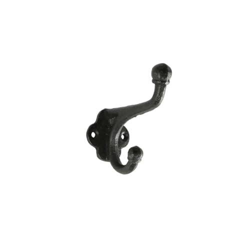 ダルトン(Dulton) アイアンパーツ ウォールフック アンティークブラック 高さ75×幅35×奥行85mm WALL HOOK A.BLK