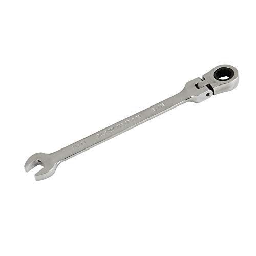 SK11(エスケー11) ギアーテック フレックスラチェットレンチ 首振りタイプ 3/8インチ MSFR-3/8 グレー