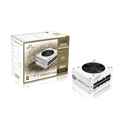 FSP DAGGER PRO ATX3.0(PCIe5.0) 850W White SDA2-850 Gen5.W