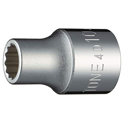 -/HP4D-10:二面幅:10mm/HP4D-10・Size:HP4D-10:二面幅:10mm・パッケージ個数:1・寸法/二面幅寸法：10mm、全長：35.0mm・質量：40g商品の説明 種別 / ソケット（12角） 質量（g） / 40 寸法L（mm） / 35 寸法d（mm） / 8 寸法L1（mm） / 10 差込角（mm［inch]） / 12.7 ［1/2] 寸法D1（mm） / 15 寸法D2（mm） / 22 二面幅S（mm） / 10 Amazonより ●手動用のソケットです。六角ネジの締めつけ、取外しに