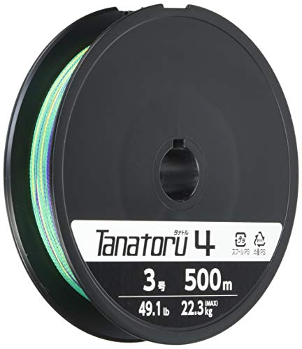 3.0号マルチ/3.0号/PL-F84S・Style:3.0号PatternName:500m・パッケージ個数:1・カラー:5カラー (グリーン/パープル/オレンジ/ブルー/ピンク)・号数(号):3.0・最大強力:49.1lb (22.3kg)・長さ(m):200・ラインの見やすさにこだわった配色パターン採用。シンプルなカラーパターンで1m・5mが分かりやすく、棚取りが断然しやすい。