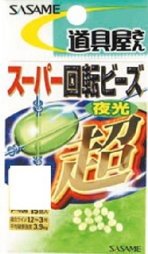 Rakuten - ささめ針(SASAME) P-406 道具屋 スーパー回転ビーズ 夜光 LL