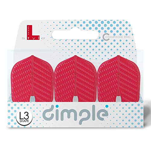 エルスタイル(L-style) L-Flight PRO フライト dimple L3d Red fl00698