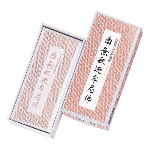日本香堂(Nippon Kodo) お経の出るお線香 南無釈迦牟尼佛 84×23×186
