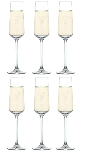 東洋佐々木ガラス シャンパングラス MONTAGNE モンターニュ シャンパン 食洗機対応 クリア 270ml 6個セット RN-12254CS