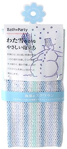 Soaps, Body Washes - 日本興業 バスパーティ ボディータオル 海藻