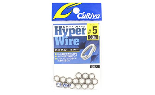 OWNER запасной крюк Cultiva P-12, запасная леска Hyper Wire #5 61lb/101lb 16 шт 72812