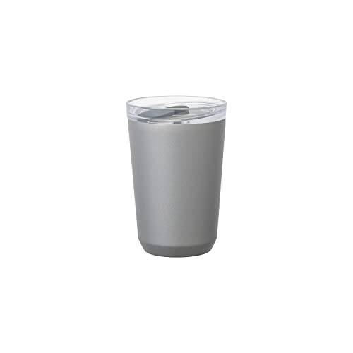 KINTO (キントー) トゥーゴータンブラー 360ml プラグ付 シルバー 20445