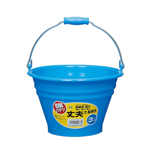 ヒマラヤ化学工業所 バケツ マルチ 商品サイズ(約):Φ230XH144mm容量:3L カラーバケツ 3型 BL HR02765