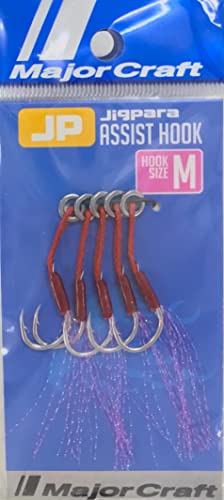 钓鱼 - メジャークラフト ジグパラ アシストフック5本入 JPS JPS-ASSIST M M