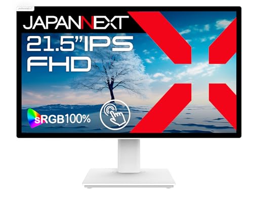 JAPANNEXT 21.5����� ��˥��� �ե�HD 1920x1080������ IPS �ǥ����ץ쥤 (HDMI/DisplayPort/����