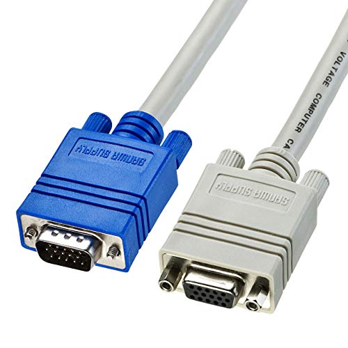 Iee1394 Cable - サンワサプライ ディスプレイ延長ケーブル 1.5m ライトグレー KC-VEN15K
