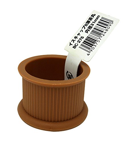 Rakuten - WAKI イスキャップB 丸型 内径31mm 薄茶 BC-276