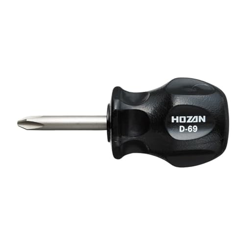 ホーザン(HOZAN) スタビードライバー 奥まった狭いところでも使いやすい 全長83mm 先端サイズ+No.2 D-69
