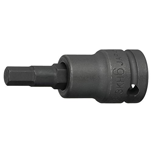 トネ(TONE) ヘキサゴンソケット(強力タイプ) 3KH-06 差込角9.5mm(3/8) 二面幅6mm