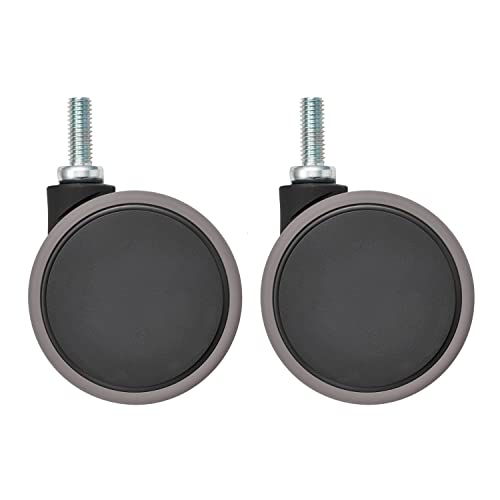 乐天商城 - エレクター ベーシックシリーズ 双輪キャスター 75mm ブラック (2個入) BDR75EBKG ホームエレクター後継品