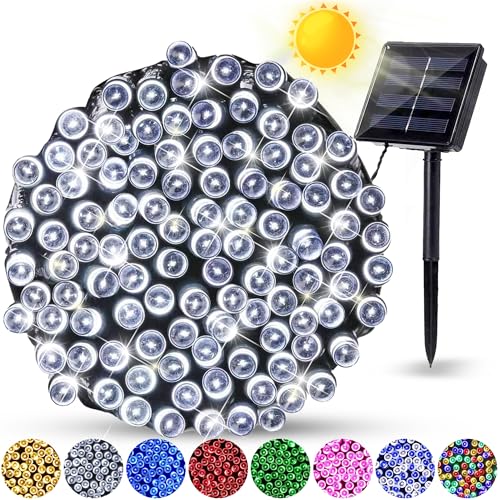 Rakuten - KIMOC ソーラー イルミネーションライト ガーデンライト LED 30m 300球 屋外 庭 ライト ストレート IP65 防水 8モード