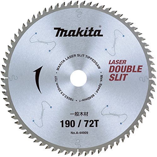 チップソーシルバー/-/A-44909・パッケージ個数:1・一般木材用・静音&制振。軽い切断感に美しい切断面・ダブルスリット効果:「樹脂充填+特殊形状」のダブルスリット加工商品紹介 一般木材用 静音&制振。軽い切断感に美しい切断面。 ダブルスリット効果:「樹脂充填+特殊形状」のダブルスリット加工 Amazonより ●スリットを二重にし超静音・制振を実現