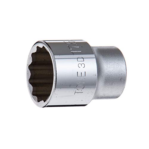 トネ(TONE) ソケット(12角) 3D-17.5 差込角9.5mm(3/8) 二面幅17.5mm