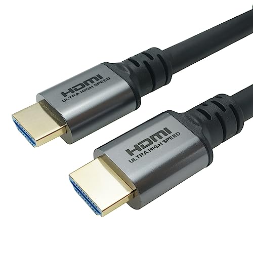 ホーリック HDMIケーブル 2m 8K/60p 4K/120p 48Gbps HDMI 2.1 HDR グレー HDM20-004SV
