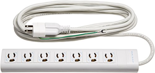 一括スイッチなしグレー/5m/T-Y055NDA・Size:5mStyle:一括スイッチなしPatternName:単品・パッケージ個数:1・強力マグネット付。3P-2P変換アダプタ付。抜け止めコンセント。たっぷり7個口コンセント。・(たっぷりコンセント)7台の接続が可能な大口コンセント・(ぬけ止め)プラグをしっかりロックするので、ぬける心配がありません。・(2重被ふくケーブル)安全の2重被ふくケーブルで強度を増しました。・(強力マグネット)強力マグネット採用でスチール製の机等に仮固定できます。落下等には注意して下さい。【 仕様 】 ■長さ:約5m ■使用目的・用途:電気製品のコンセントが不足して困っている時に、役に立ちます。 ■付属品:3P-2P変換アダプタ付 ■サイズ:約幅295mm×奥行き50mm×高さ31mm ■定格:15A・125V・1500Wまで ■ノイズカット:× ■コンセントロック:○ ■コンセントタイプ:3P ■コンセント個口:7 ■パッケージ:PE袋 ■ケーブル径:直径約8.5mm ■環境配慮事項:本製品は日本国内の電源を想定して設計されていますので、日本国外ではご使用いただけません。 【 説明 】 ■(たっぷりコンセント)7台の接続が可能な大口コンセント ■(ぬけ止め)プラグをしっかりロックするので、ぬける心配がありません。 ■(2重被ふくケーブル)安全の2重被ふくケーブルで強度を増しました。 ■(強力マグネット)強力マグネット採用でスチール製の机等に仮固定できます。落下等には注意して下さい。 ■雷サージ吸収効果12500V(最大サージ電圧)⇒400V(制限電圧) ■(3P-2P変換アダプタ付)3Pコネクタを2Pコネクタに変換できるアダプタがついています。 ■製品の包装容器におけるプラスチック重量を、社内基準製品より20%以上削減した製品です。 ■製品の包装容器が紙・ダンボール・ポリ袋のみで構成されている製品です。 【商品に関するお問い合わせ】 エレコム総合インフォメーションセンター TEL. 0570-084-465 FAX. 0570-050-012 受付時間 / 10:00~19:00 年中無休