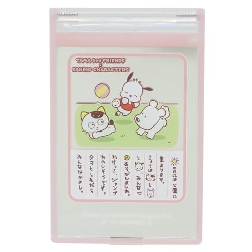 Rakuten - タマ＆フレンズ×サンリオキャラクターズ スクエアミラーS ピンク
