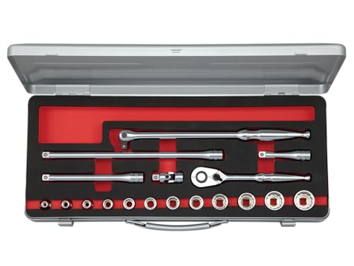 京都機械工具(KTC)9.5sq.[18点組]ソケットレンチセット 十二角 TB318WA