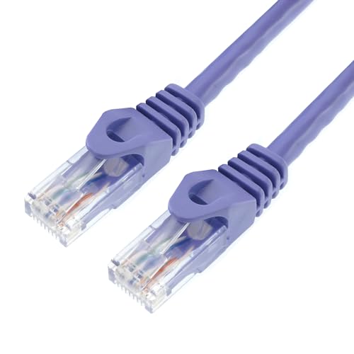Cross （~5 m） - ホーリック LANケーブル UTP カテゴリー6A 1m パープル LC10-511RB