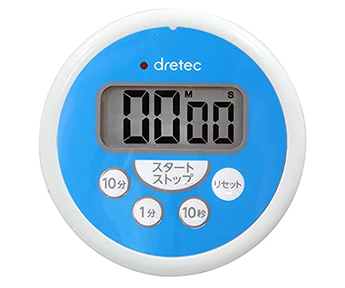 dretec 洗えるタイマー ブルー
