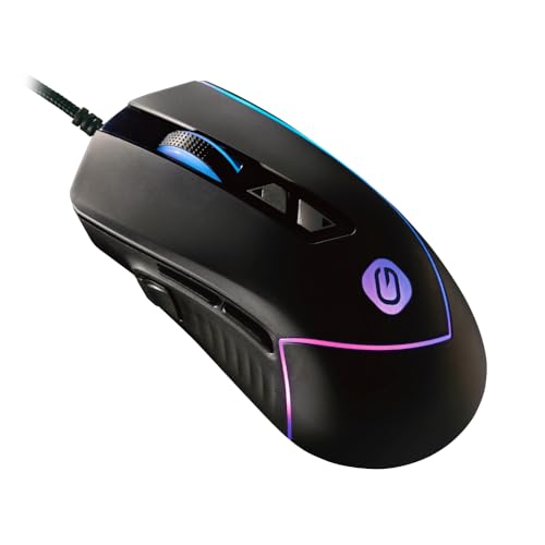 オーム(OHM) PCGEAR ゲーミングマウス 有線 USB接続 9つボタン ブラック PC windows RGB オーム電機 PC-SMR